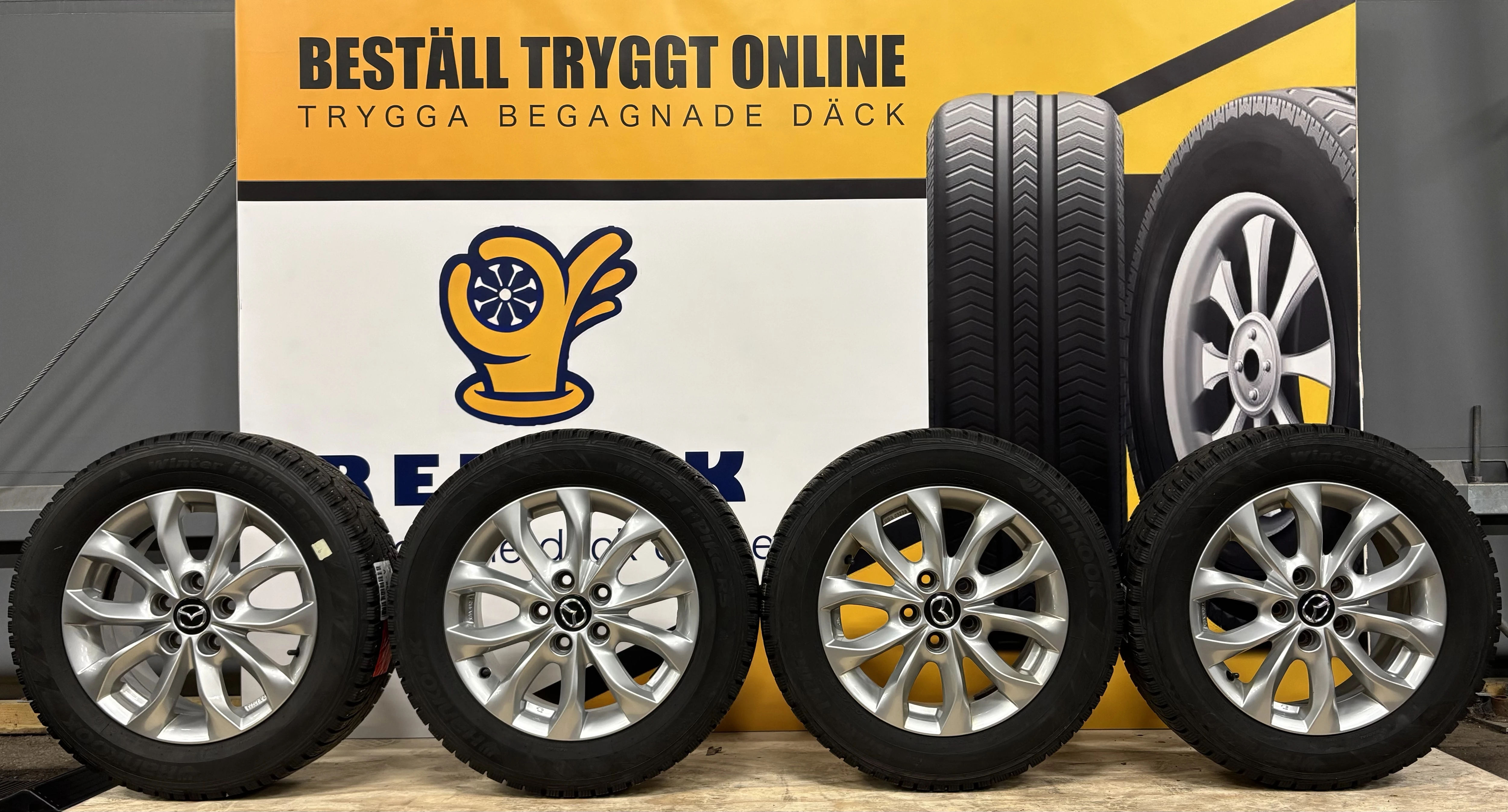 Mazda/Citroën 205/60/16 Dubb