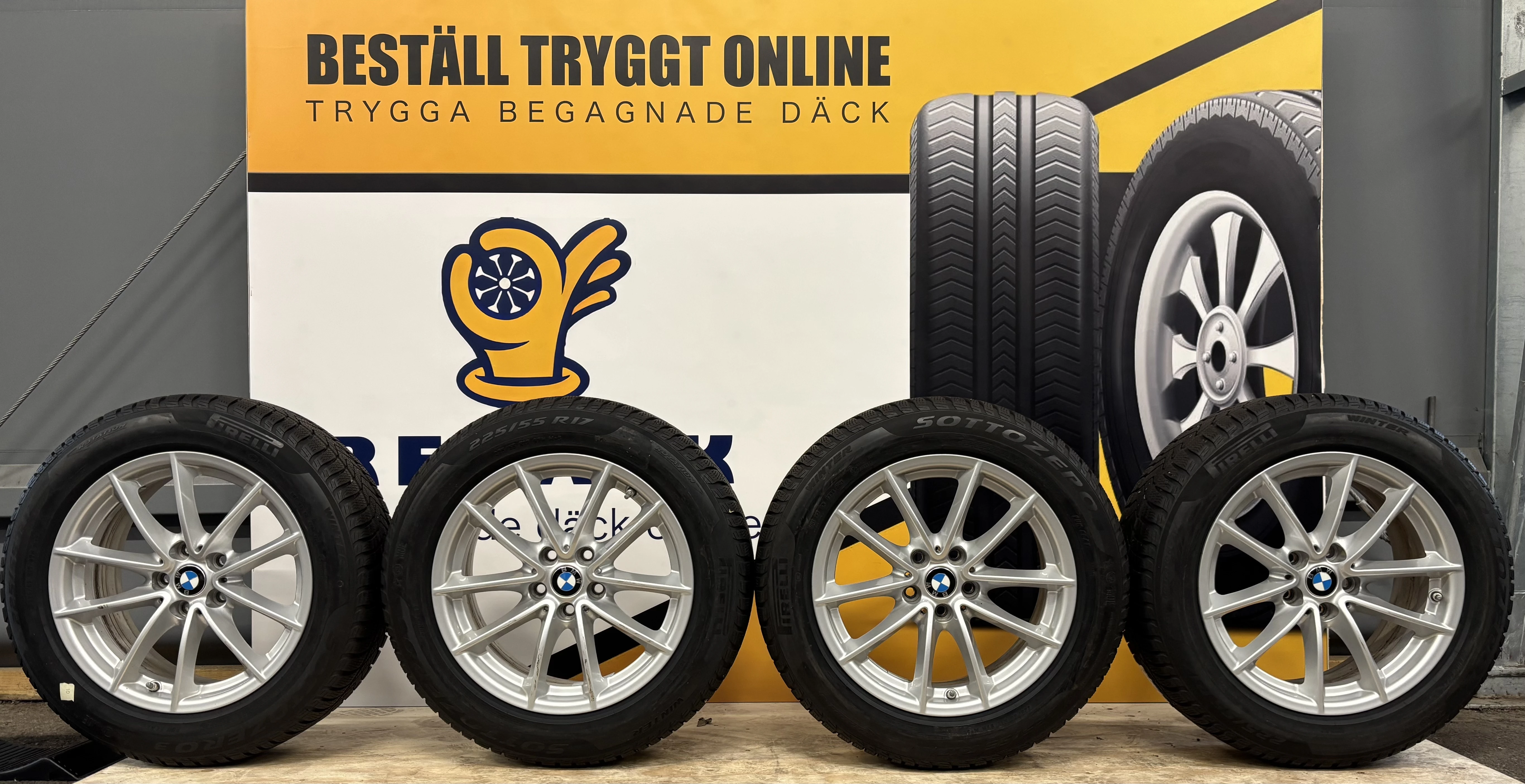 BMW 225/55/17 Friktion (M+S)