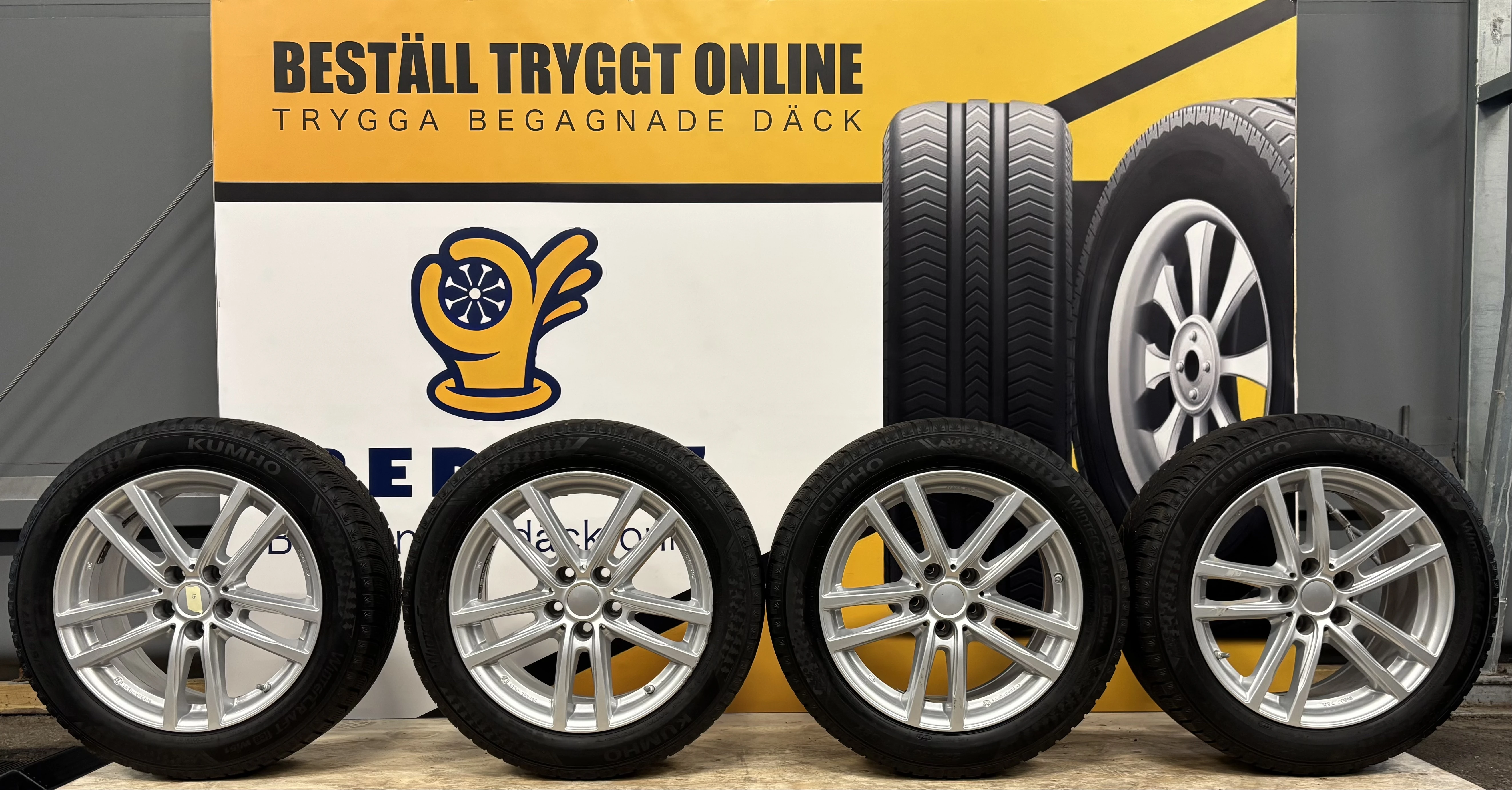 BMW 3-serie/4-serie 225/50/17 Friktion (M+S)