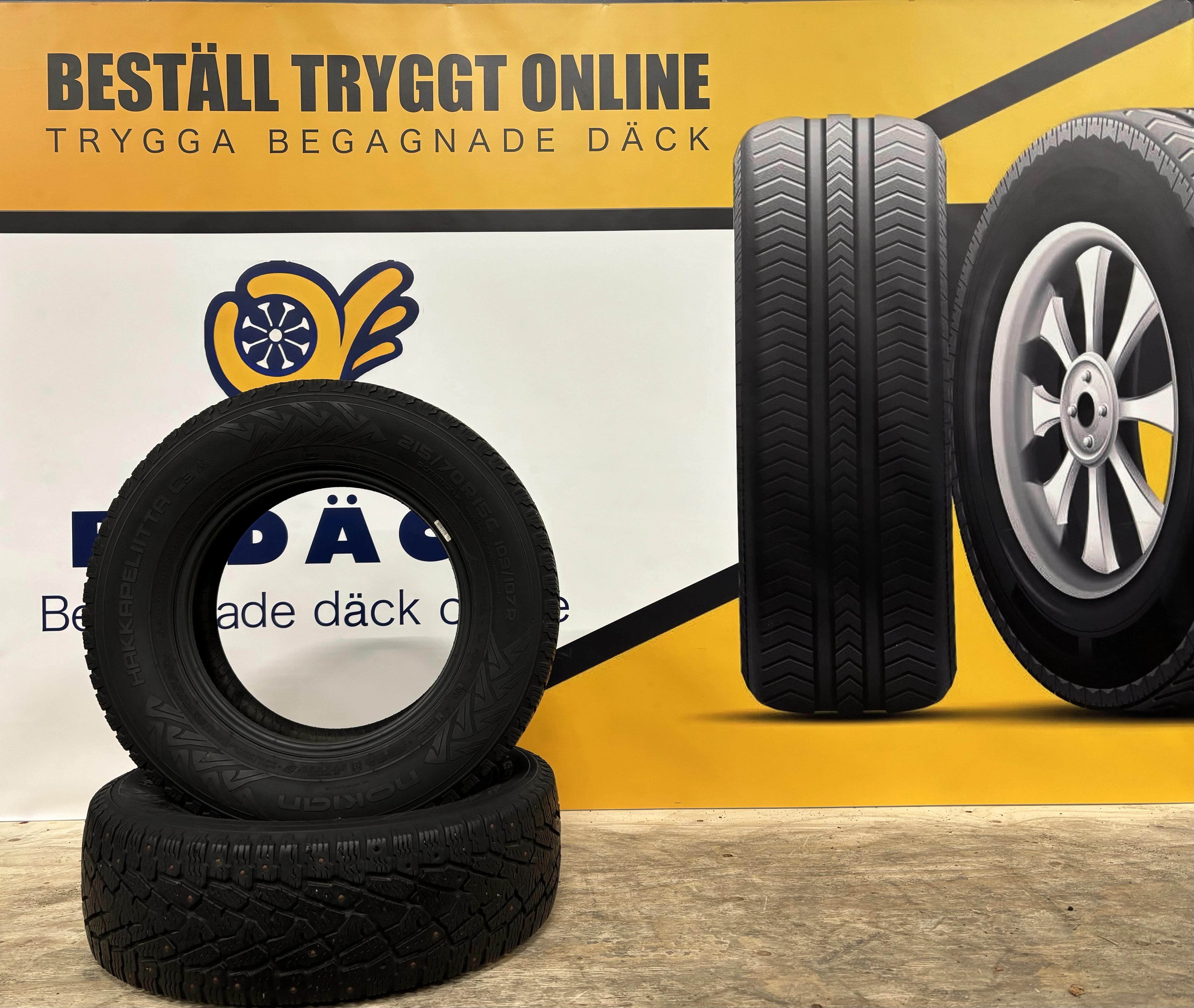 Nokian Hakkapeliitta C3 215/70/15 C