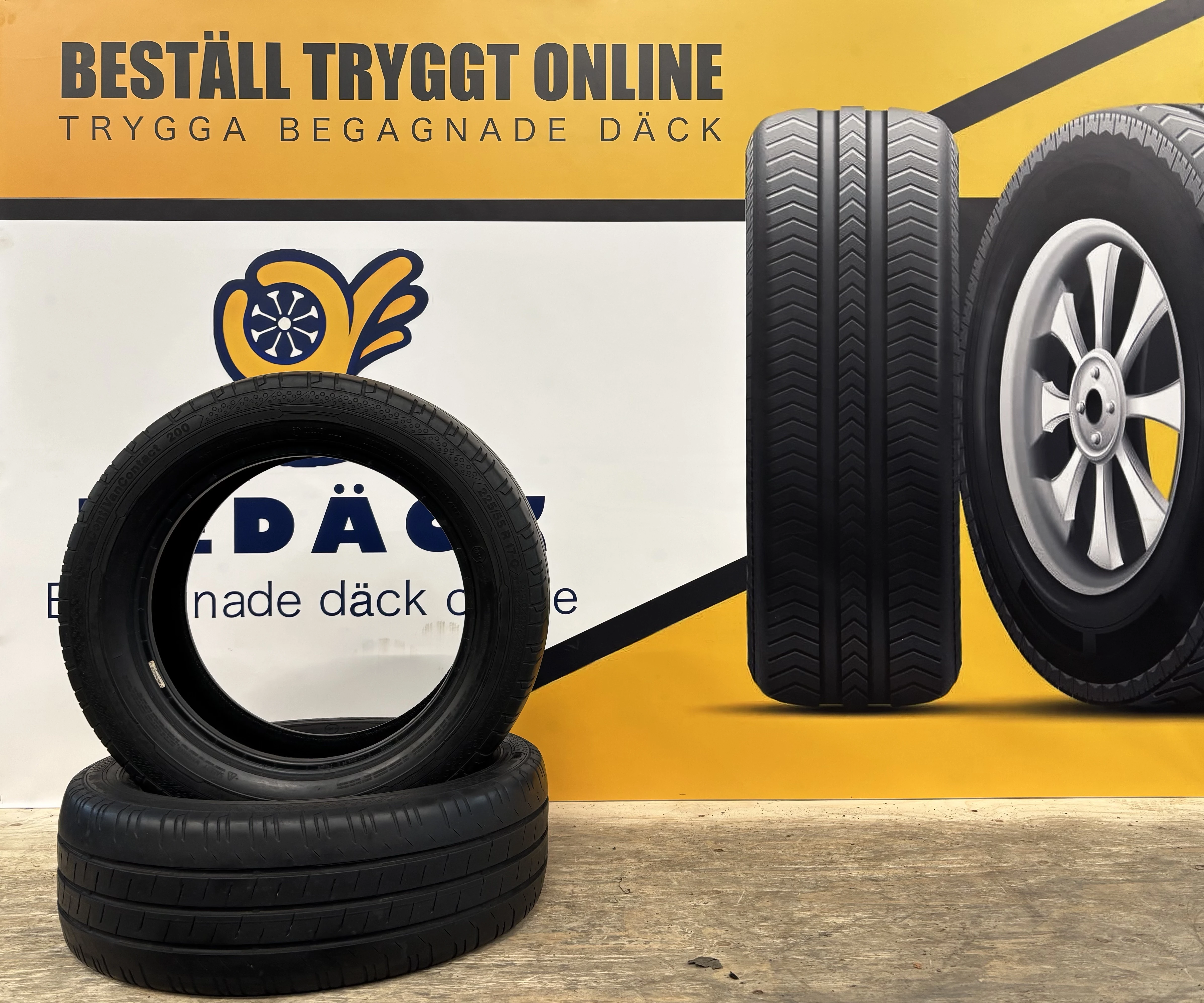 Continental ContiVanContact 200 225/55/17 C