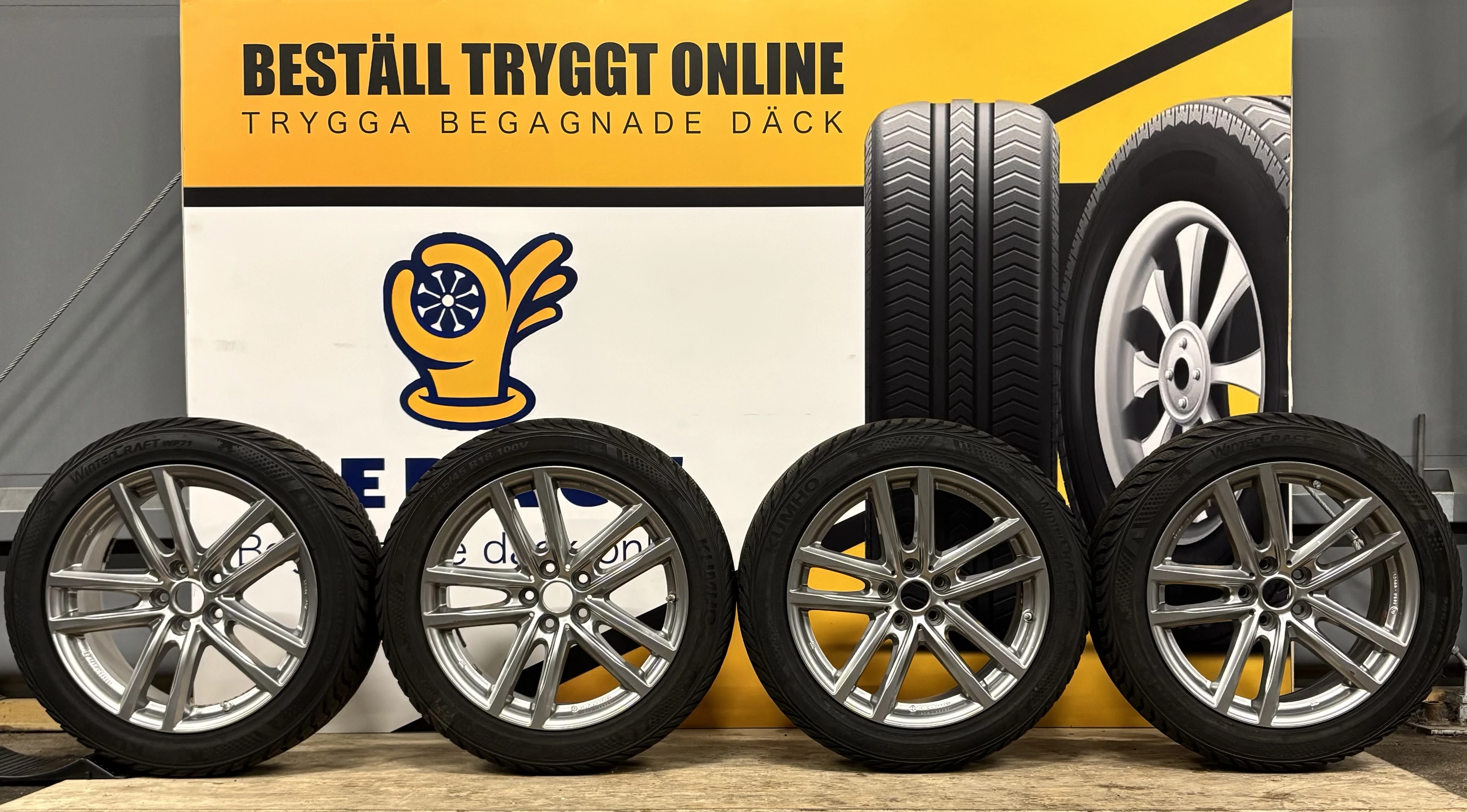 BMW 5,8-serie 245/45/18 Friktion (M+S)